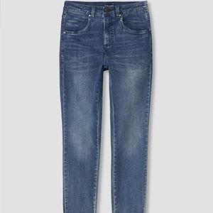 Seine High Rise Skinny Jeans 27 Inch - Distressed Blue